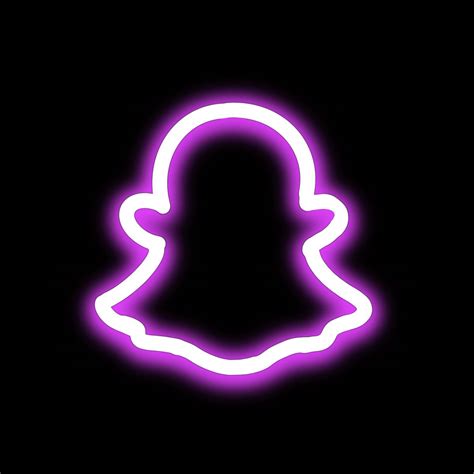 Snapchat Icon Snapchat Icon Wallpaper Iphone Neon Purple Wallpaper
