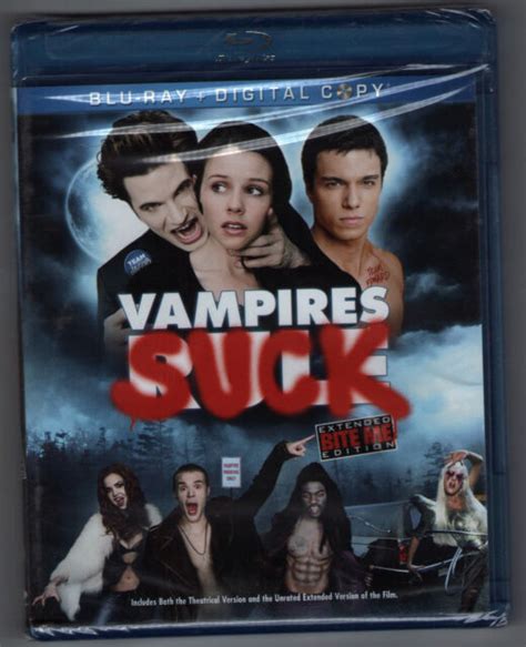 Vampires Suck Blu Ray Disc 2010 2 Disc Set Extended Bite Me Edition