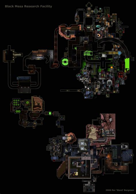 Entire Map Of Half Life Drawn By Hand From Memory Rgaming
