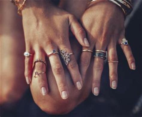 In western cultures, the engagement and wedding rings are worn on the ring (or third) finger of the left hand. What Is the Meaning of Each Finger for Rings? | LoveToKnow