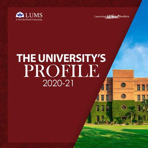 Lums Profile Book 2020 21 Welcome To Lums