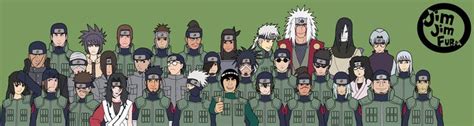 Shinobi Of Konoha 1 By Jimjimfuria1 On Deviantart Anime Naruto Anime