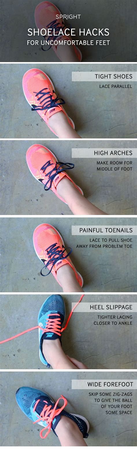 Shoelace Hacks For Uncomfortable Feet Shoe Laces Ways To Tie