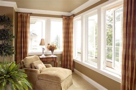 Beautiful Window Treatments For Casement Windows With Curtain Pot