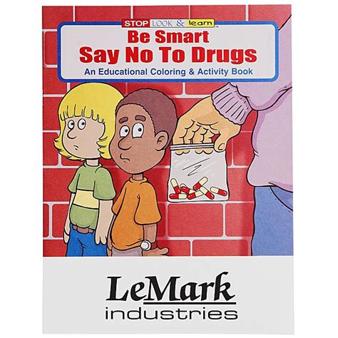 Be Smart Say No To Drugs Coloring Book 1034 Nd