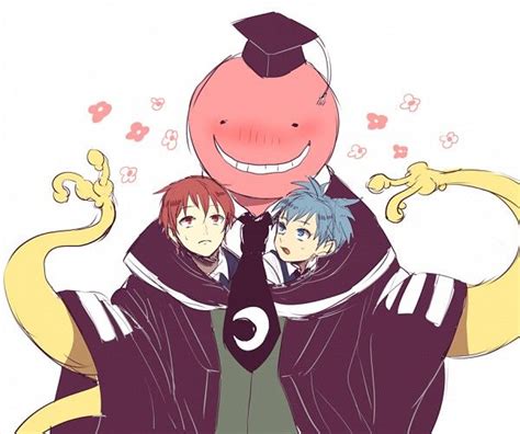 Ansatsu Kyoushitsu 3 Kawaii Koro Sensei Karma Kun And Nagisa Kun