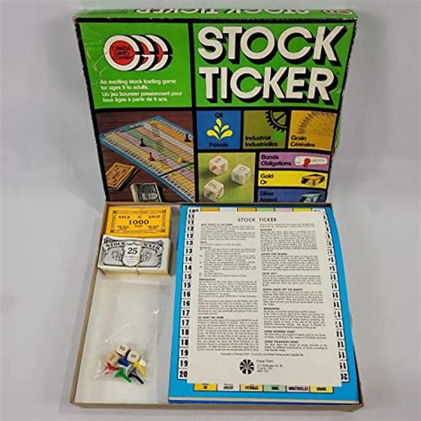 Stock Ticker Vintage Board Game By Copp Clark Board Games Amazon Canada