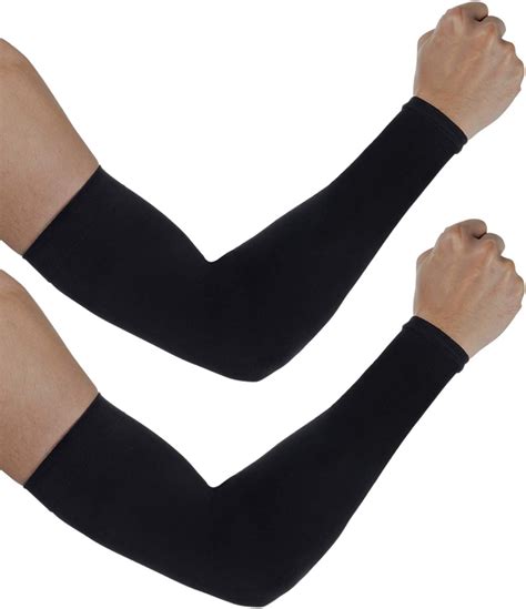 Aegend 2 Pairs Arm Warmer Sleeves Uv Protection Upf 50 Sun Sleeves For