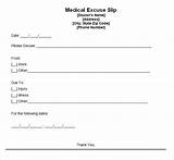 Doctor Excuse Note Template Photos