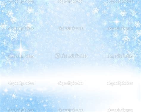 Snowy Blue Background Stock Photo By ©davidschrader 16200595