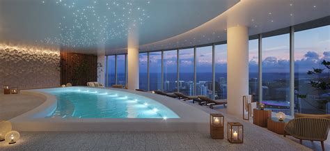 Aston Martin Residences Reveals New Rendering Of 53rd Floor Pool