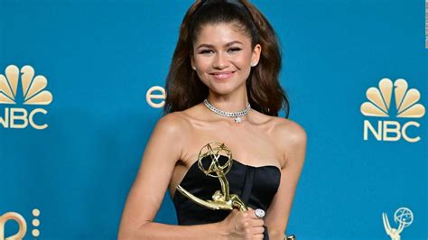 Zendaya And Her Princess Style Dress At The 2022 Emmy Awards The