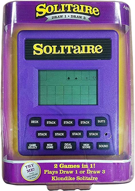 Classic Solitaire Electronic Games Handheld Games Amazon Canada