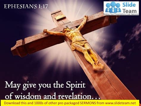 Ephesians 1 17 The Spirit Of Wisdom Power Power Point Church Sermon