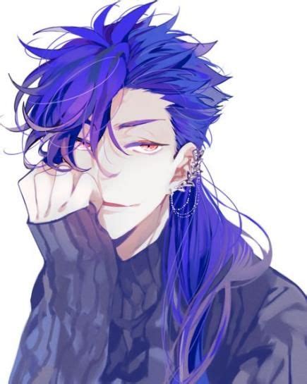 Trendy Hair Blue Anime Boy Long Ideas Blue Anime Anime Boy Hair