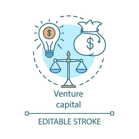 Venture Capital Concept Icon Startup Financing Private Equity