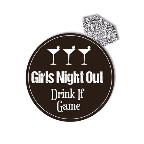 30 Pack Girls Night Out Card Games Printing For Adult Unique