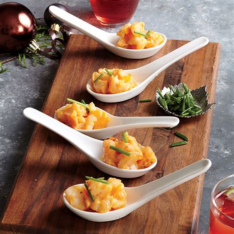 Stir in shrimp, onion, celery and mayonnaise. Gingery Shrimp Salad Bites Recipe | MyRecipes