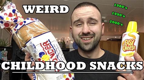 Weird Childhood Snacks Thebear Youtube