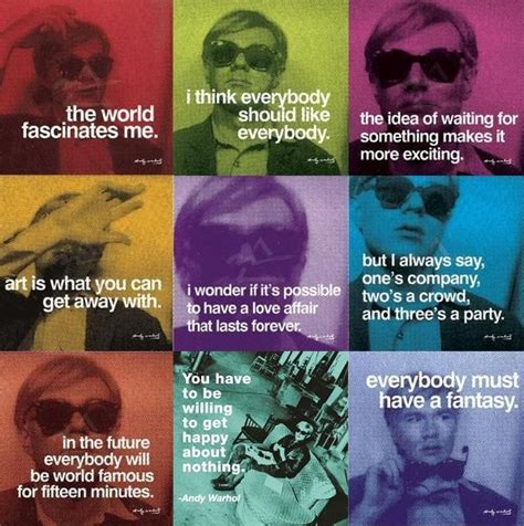 Weekend Notes Andy Warhol Warhol And Quotes