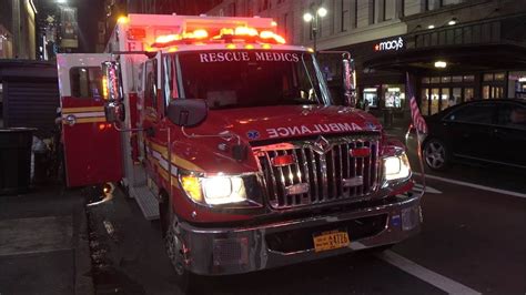 Fdny Ems Rescue Medics Ambulance Responding Youtube