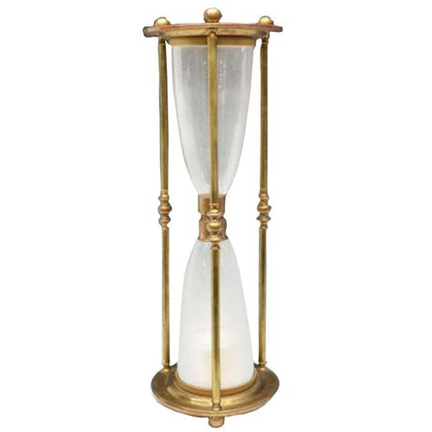 Large Brass Hourglass At 1stdibs