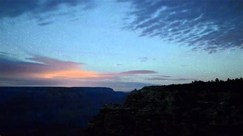 Night Sky At The Grand Canyon Youtube