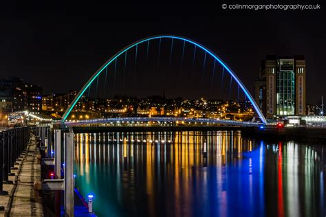 Millennium Bridge And The Baltic Gateshead Colin Morgan Photography