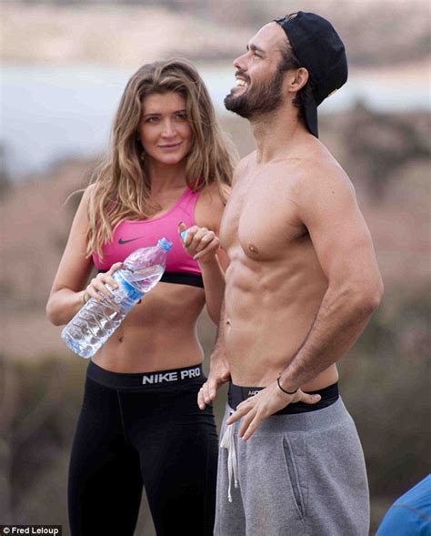 Made In Chelsea S Spencer Matthews Topless With Lauren Frazer Hutton In Morocco Daily Mail Online