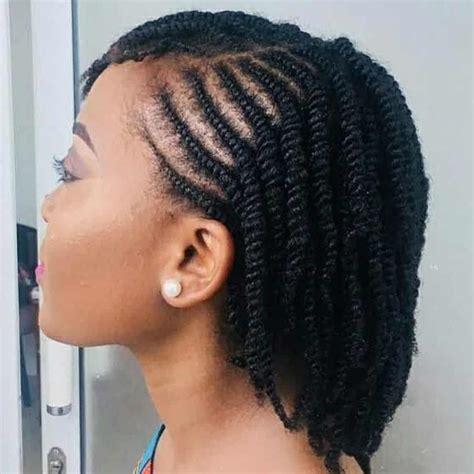 Impressive Braided Hairstyles For Short Natural Hair