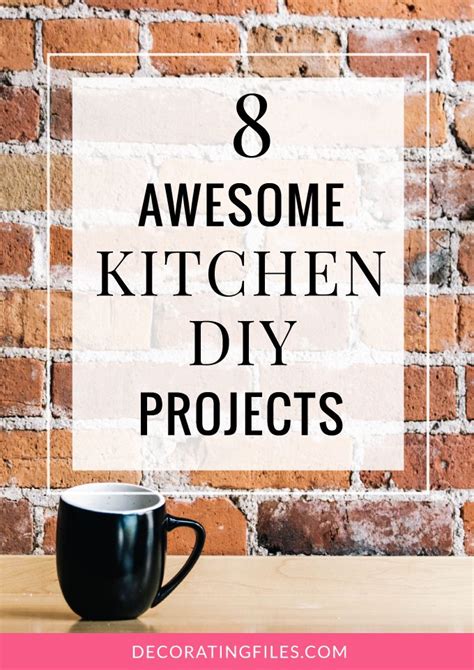 8 Awesome Kitchen Diy Projects To Do This Weekend Diy Kitchen