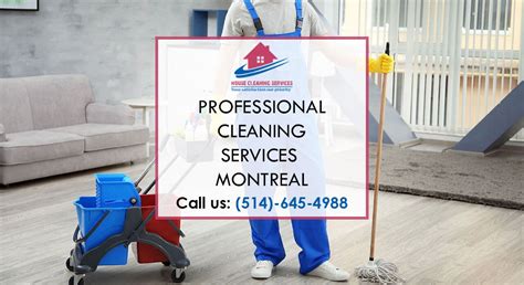 Professional Cleaning Services Montreal House Cleaning Services