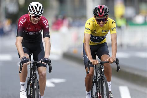 A key difference to the bike pictured. Egan Bernal says Chris Froome 'never got mad' over Tour de ...