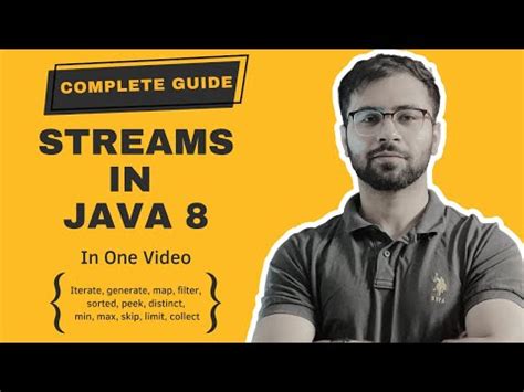 Java Streams Ultimate Tutorial All You Need To Know In One Video YouTube