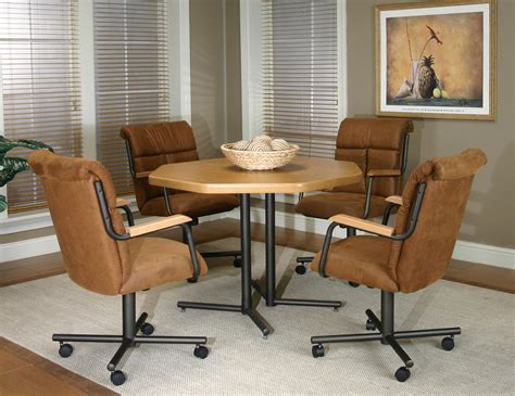Cramco Inc Landon Dining Arm Chair With Casters Value City Furniture