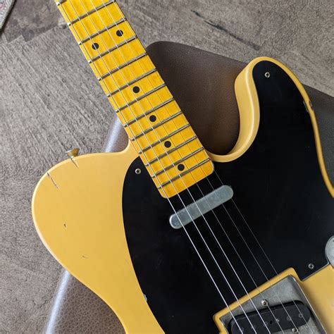 Nash T 52 Telecaster Butterscotch Blonde With Medium Aging The Sound