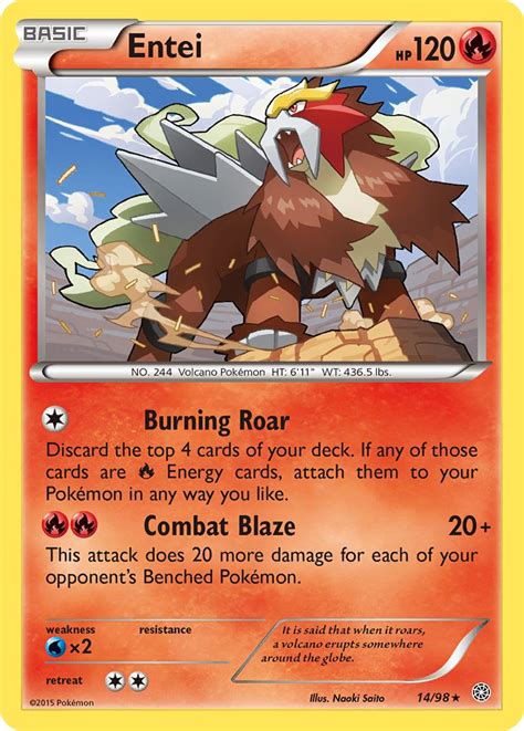 Since then, the industry has continued creating and releasing new sets and expansions, bringing the total number of pokémon sets to 74 in america and 68 in japan. Entei (Ancient Origins AOR 14) — PkmnCards