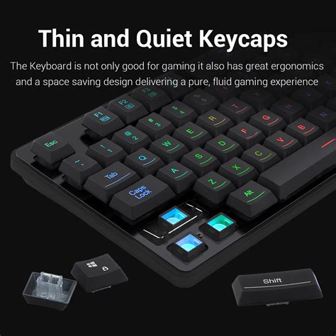 Redragon S107 Gaming Rgb Combo Keyboardand Mouseand Mouse Pad Ahw Store
