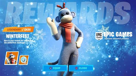 All Winterfest Rewards 14 Days Of Christmas Challenges Fortnite