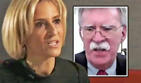 Bbcs Maitlis Shut Down By John Bolton After Accusing Trump Of Being