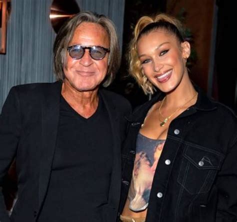 From their mum yolanda who is a real housewife. Bella Hadid with father Mohamed Hadid | Celebrities InfoSeeMedia