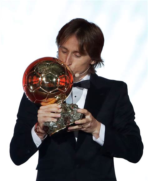 Luka Modric Ada Hegerberg Win The Ballon Dor Award 2018 Photogallery