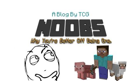 Why Youre Better Off Being A Noob Minecraft Blog