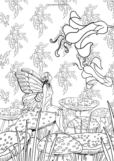 Enchanted Forest Woods Coloring Page Coloring Pages