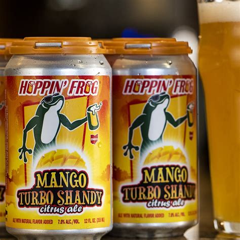 Mango Turbo Shandy Citrus Ale Hoppin Frog Online Shop