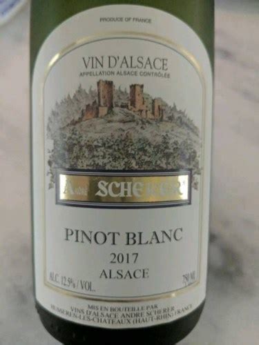Andre Scherer Pinot Blanc Vivino Us