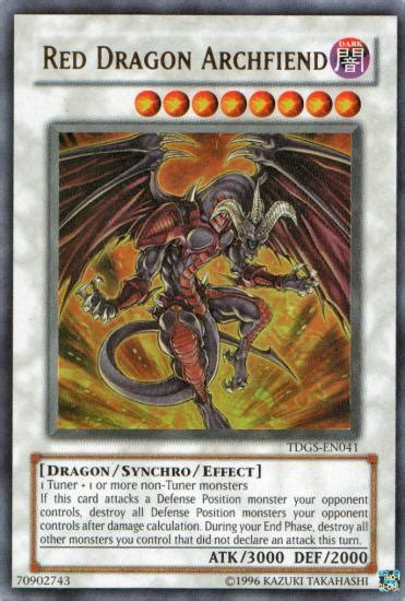 Yu Gi Oh Duelist Genesis Single Red Dragon Archfiend Ultra Rare Da Card World
