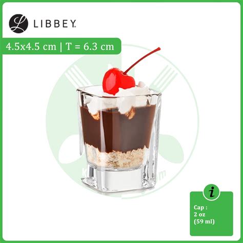 Jual Libbey Square Shooter Gelas Soju Soju Glass Gelas Kaca