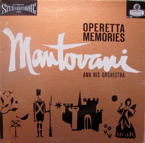 Mantovani Operetta Memories Vinyl Records Lp Cd On Cdandlp