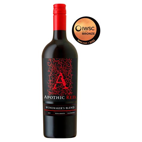 Apothic Red Wine 750ml Red Wine Iceland Foods